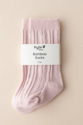 Knee High Socks in Blush