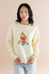 Women's Sweatshirt in Winnie the Pooh on Chamomile