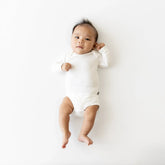 Long Sleeve Bodysuit in Cloud