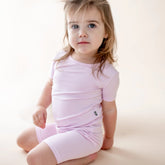 Short Sleeve Pajamas in Thistle