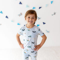 Short Sleeve with Pants Pajamas in Take Off