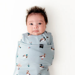 Sleep Bag Swaddler in Mallard Duck 0.5