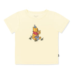 Toddler Basic Tee in Winnie the Pooh on Chamomile