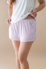 Women's Lounge Shorts in Thistle