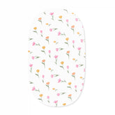 Oval Bassinet Sheet in Tulip
