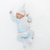 Take Me Home Set with Cap in Small Mist Stripe