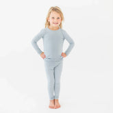 Long Sleeve Pajamas in Fog