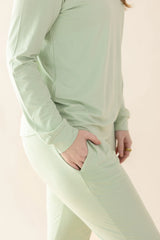 Women's Jogger Pajama Set in Basil