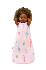 Baby Doll Sleep Bag in Sakura Ice Cream