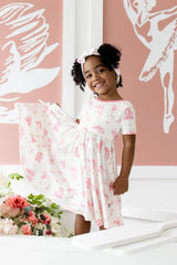 Twirl Dress in Toile Ballet