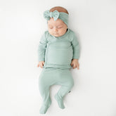 Take Me Home Set with Bow in Sage
