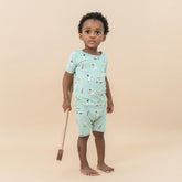 Short Sleeve Pajamas in Golf