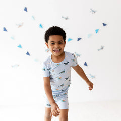 Short Sleeve Pajamas in Take Off