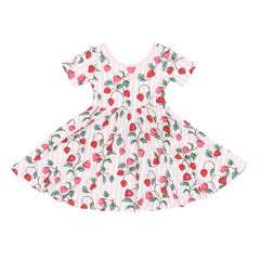 Twirl Dress in Strawberry Fields