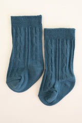 Knee High Socks in Atlantic