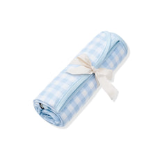 Swaddle Blanket in Gingham Breeze