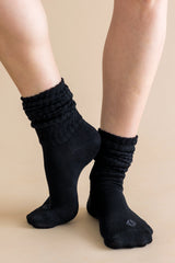 Adult Scrunch Socks in Midnight