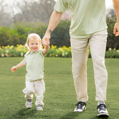Toddler Short Sleeve Polo in Basil