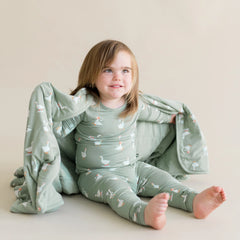 Toddler Blanket in Silly Goose 1.0