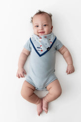 Bib in Patriotic Goose