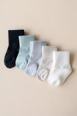 Quarter Socks Combo 5-Pack in Neutral