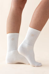 Adult Crew Socks in Cloud