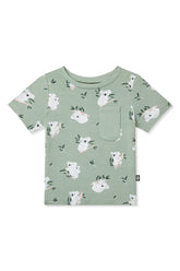 Toddler Crew Neck Tee in Koala
