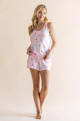 Women's Tank Set in Sakura Ice Cream