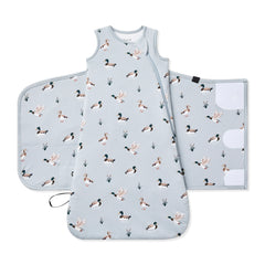 Sleep Bag Swaddler in Mallard Duck 1.0