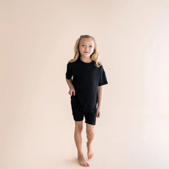 Toddler Biker Short Set in Midnight