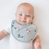 Cushy Bib in Mallard Duck