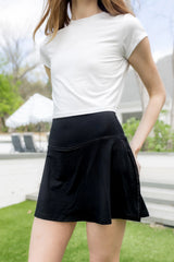 Bamboo Flex Baby Tee in Snow