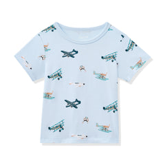 Toddler Basic Tee in Take Off