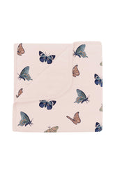 Baby Blanket in Blush Butterfly 1.0