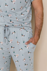 Men's Lounge Pants in Mallard Duck