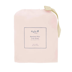 Mini Crib Sheet in Blush