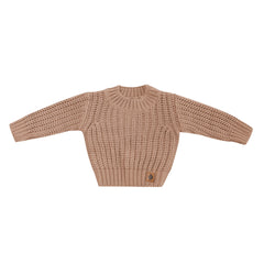 Chunky Knit Sweater in Latte