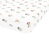 Crib Sheet in Wildflower