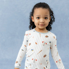 Long Sleeve Pajamas in Home Run