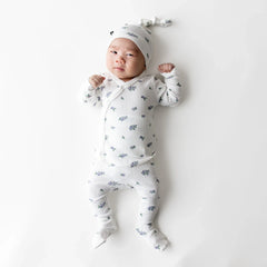 Pointelle Take Me Home Set with Cap in Spray Rose