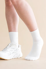 Adult Crew Socks in Cloud