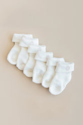 Baby 3-Pack Socks in Cloud