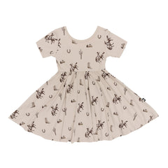 Twirl Dress in Classic Cowboy