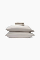 Bamboo Sateen Sheet Set in Sand Stone