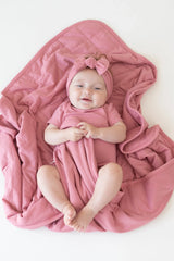 Baby Blanket in Apple Blossom 1.0