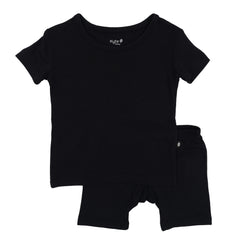 Short Sleeve Pajamas in Midnight