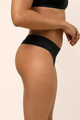 Women's Thong in Midnight