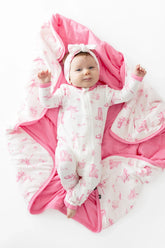Baby Blanket in Toile Ballet