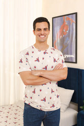 Men's Crew Neck Tee in Spider-Man