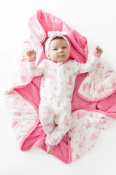 Baby Blanket in Toile Ballet